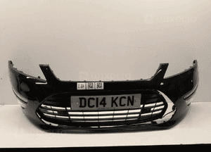 Zderzak przód przedni ford mondeo MK.4 4 iv lift fl G6 czarny led drl pdc czujniki halogeny 1