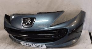 Zderzak przód przedni do peugeot 207 ezwd szary 3