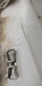 Osłona poszycie słupka prawa VW Passat B6 3C0868418 3C0868312B 5