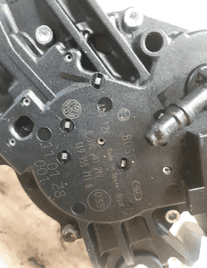 VOLKSWAGEN GOLF V SILNICZEK WYCIERACZKI SZYBY TYLNEJ 1K9955711B 0390201217 3