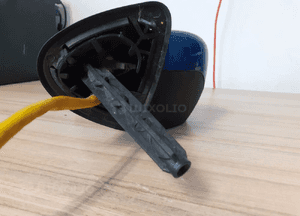 Lusterko elektryczne prawe 11 pin renault modus TED44 niebieskie 4