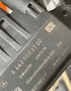 MERCEDES 320 350 cdi V6 om 642 moduł grzania świec 14