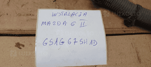 Instalacja wiązka kable Mazda 6 II GS1G67SH1D 11