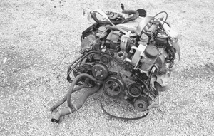 Silnik kompletny 112.973 112973 mercedes SL350 sl 3.5 3.7 R230 12