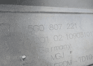Zderzak przód przedni vw volkswagen golf vii 7 5G0807221 2012-2016 11