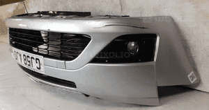 ZDERZAK PRZÓD PRZEDNI DO CITROEN C4 PICASSO HALOGENY EZRC srebrny 4