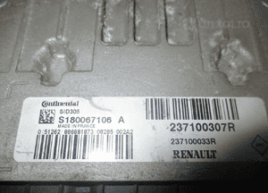 STEROWNIK SILNIKA MEGANE 3 1.5 SID305 237100307R 3