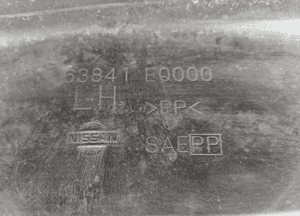 Nadkole lewe lewy przód Nissan X-Trail T30 63841-EQ000 3