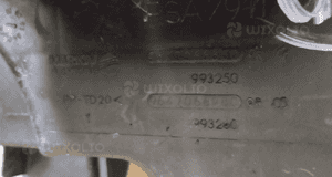 Obudowa filtra powietrza peugeot citroen 1.4 hdi 9647066980 2