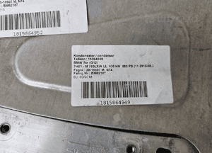 Pas przedni wzmocnie bmw 7 G11 G12 4
