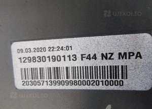Bmw 2 M2 F44 m pakiet zderzak tył tylny 6xPDC nr 40 9