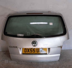 Klapa tył tylna bagażnika do volkswagen touran LA7W srebrny posiada rdze 1