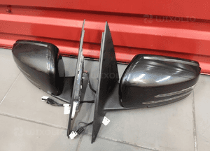 Mercedes c-klasa W204 lift lusterko lewe 9 pin 7+2 kolor 197 oryginał ładne 1