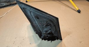Lusterko elektryczne lewe ford fiesta MK6 vi lift 5-PIN czarny mat oryginał wysyłka! 4