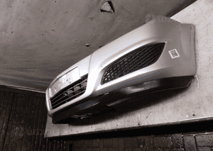 Zderzak przód przedni opel astra h 3 iii lift fl Z157 srebrny 3