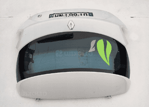 Klapa tył tylna pokrywa bagażnika szyba renault zoe i 2013-2019 4