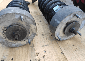 BMW X5 E70 3.0D AMORTYZATOR MCPHERSON LEWY PRAWY PRZÓD ORYGINAŁ BDB 8