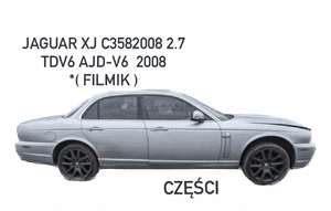 Tp3 Jaguar xj x358 2.7 tdv6 adj-v6 2008 Wał koło pasowe pompa wspomagania pompa paliwa filtr paliwa 4