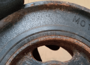 Koło pasowe wału BMW E39 2.5i 1438995 4