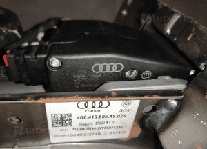 AUDI A7 4G8 A6 C7 KOLUMNA KIEROWNICZA SZTYCA RYGIEL ANGLIK ORYGINAŁ BDB 8