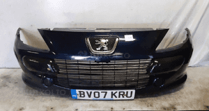 Zderzak przód przedni peugeot 307 lift fl kpld granat granatowy 1