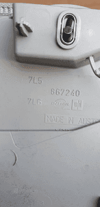 Osłona poszycie słupka prawa VW Touareg 7L6867240GB 5