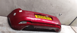 Zderzak tył tylny fiat grande punto bordowy wiśniowy kod lakieru 163/B 5