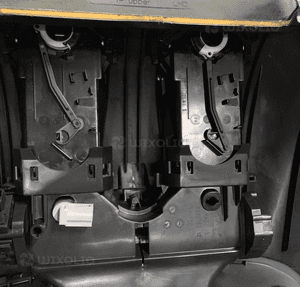 MERCEDES ml gl 164 nawiew nawiewy konsoli kratka 2