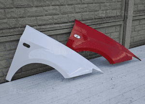 Seat ibiza iv 09-17 błotnik przedni prawy 3
