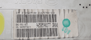 Zegar wyświetlacz Citroen C5 I 9650598277 4