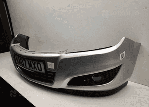 Zderzak przód przedni opel astra h 3 iii lift fl Z157 srebrny halogeny 3