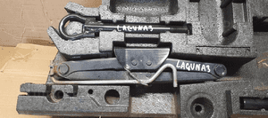 Wkład bagażnika styropian klucz lewarek ucho hak oryginał Renault Laguna III 995040008R 3