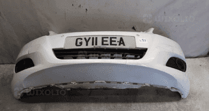 Zderzak przód przedni opel zafira b 2 ii lift fl Z40R biały czujniki parkowania pdc halogeny 1
