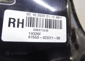 Toyota Corolla E210 E21 2018 Prawa strona Lampy tylne 5