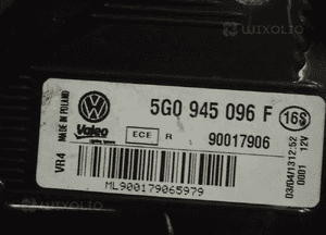 Vw golf vii 5G0 lampa prawy tył 5G0945096F 3