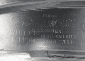 Stelaż grill gril atrapa hyundai IX35 620365678R 2010 12
