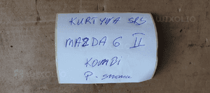 Kurtyna Airbag poduszka prawa Mazda 6 II Kombi 7