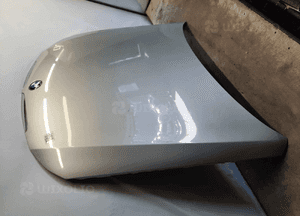 Maska pokrywa silnika bmw E90 E91 seria 3 titansilber srebrny 3