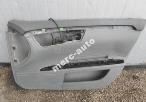 MERCEDES s 221 boczek prawy szara skóra