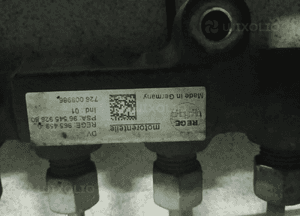 listwa wtryskowa citroen peugeot 1.6 hdi 2
