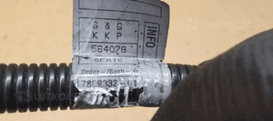 Kabel przewód akumulatora plusowy BMW 3 E91 7809332 7809331 6
