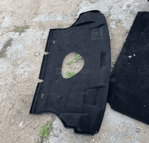 MERCEDES S 221 tapicerka bagażnika dywan boczek 5