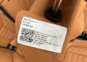 Fotele konsola kanapa tapicerki wnętrze bmw 4 G26 6
