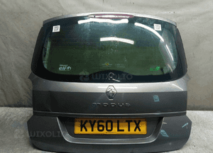 Klapa tył bagażnika do renault modus lift fl tekng szary posiada wgniecenie 1