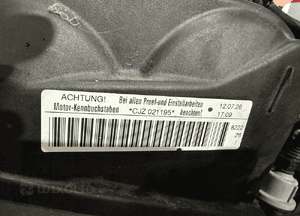 Silnik kompletny vw golf vii 7 5G 5G0 1.2 tsi cjz 106TYS km idealny stan 4