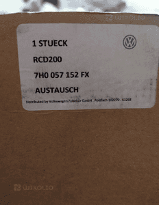 Radio RCD200 Volkswagen 7H0057152FX 7H0035152FX 5