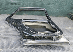 Drzwi Tyl Tylne Lewe Prawe Czarne VW Golf IV 4 5D Drzwi Poszycie 19