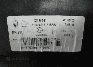 Fiat 500 lift soczewka lampa przednia prawa 9