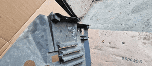 Osłona płyta pod zderzak przód Citroen C5 III 9688137680 9688137380 7