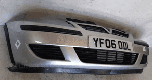 Zderzak przód przedni opel corsa c lift fl Z157 srebrna 4